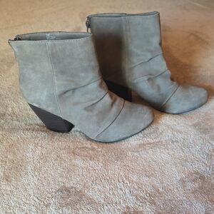 Sugar Taupe Ankle Booties